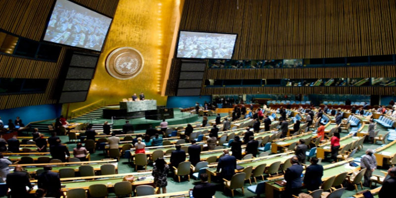 تأبين الرئيس الراحل في الجمعية العامة للأمم المتحدة